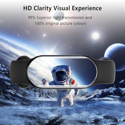 4-Pack for Xiaomi Smart Band 10 Screen Protector, Soft Flexible TPU Ultra-Thin Self-Healing Bubble-Free Protective Film for Xiaomi Smart Band 10, HD Clear Case-Friendly - size: Xiaomi Smart Band 10