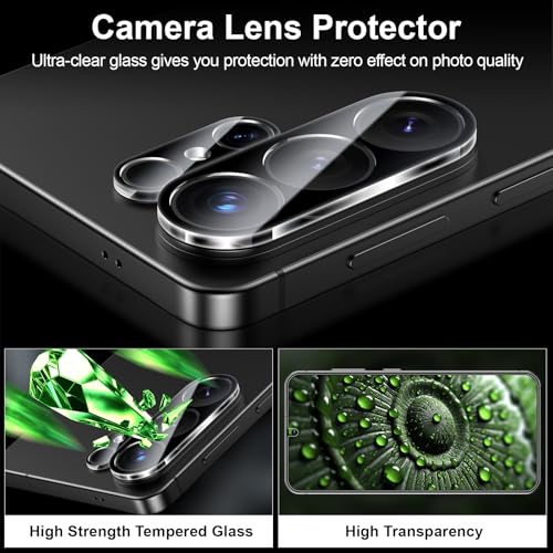 Esanik Privacy Screen Protector for Samsung Galaxy S26 Ultra, 9H Tempered Glass Anti-Spy Screen Protector with Fast Alignment Tray, Fingerprint Unlock, Bubble-Free Easy Install, Case Friendly, 3+2 Pack