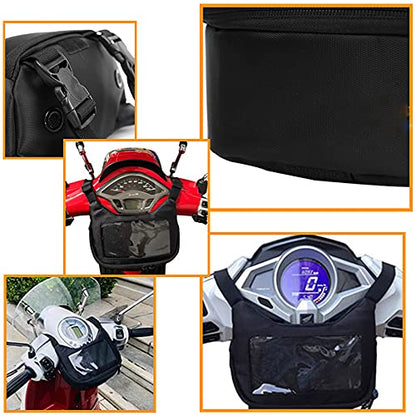 Motorcycle Universal Saddlebags Handlebar Bag Storage bag Mobile Phone Touch Screen Earphone Waterproof Bag for GTS LX LXV Sprint Primavera 50 125 250 300 300ie 250ie Scooter