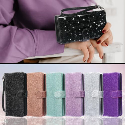 Varikke for iPhone 13 Case Wallet Strong Magnetic Detachable, Black - color: (Standard) Black, size: iPhone 13 6.1"