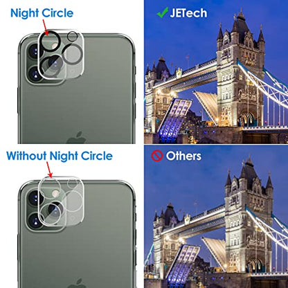 JETech Camera Lens Protector for iPhone 11 Pro Max/11 Pro, 3-Pack - size: iPhone 11 Pro/11 Pro Max