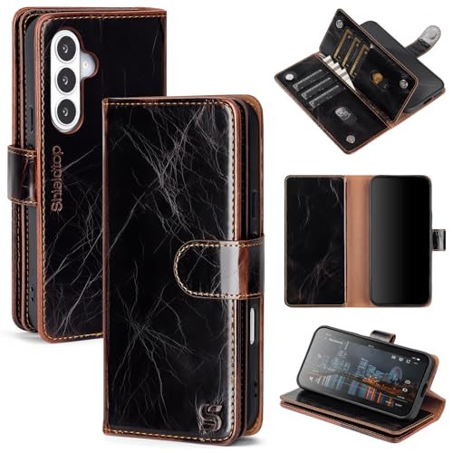 Shieldtop Compatible with Samsung Galaxy S26 Plus Wallet Case with Card Holder,Women Men RFID Blocking PU Leather Flip TPU Protective Cover Credit Card Slots,Phone Case for S26 Plus,Coffee-U1 - color: Coffee-U1, size: Samsung Galaxy S26 Plus - 6.7"