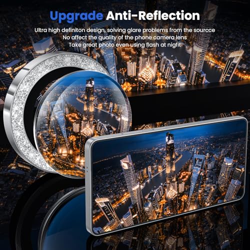 WSKEN for Samsung Galaxy S26 Ultra Camera Lens Protector - Ultra Thin - color: Glitter