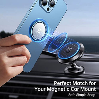 SYNCWIRE Adhesive Phone Ring Holder, Cell Phone Grip, iPhone Ring Stand - color: Blue, size: 1 Pack