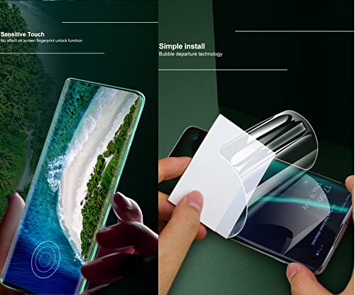 2pcs Flexible Front Screen Protector for Motorola Moto G Stylus 5G (2023) 6.6" 3D Hydrogel Film Transparent TPU Touch Sensitive Fingerprint Unlock Not Tempered Glass - color: Moto G Stylus 5G (2023) 6.6"