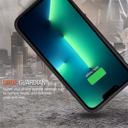 Battery Case for iPhone 13 Pro Max, Enhanced 8500mAh Ultra Thin Portable Protective Smart Charging Case Compatible with iPhone 13 Pro Max (6.7 inch) Rechargeable Extended Battery Charger (Black) - size: iPhone 13 Pro Max