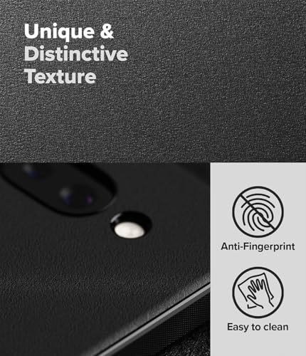 Ringke Onyx Designed for Google Pixel 9a Case [Compatible with MagSafe and Pixelsnap] Oil & Dirt Resistant Enhanced Grip Non-Slip Texture Lightweight Cover - Magnetic Black - color: Magnetic Black, size: Pixel 9a