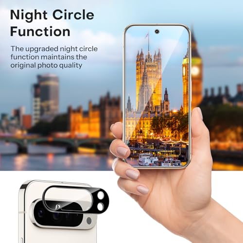 OMOTON 3+2 Pack for Google Pixel 10 Pro Screen Protector 6.3 inch - size: Pixel 10 pro-6.3 inch