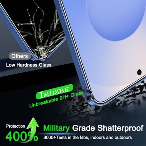 IMBZBK Screen Protector for Samsung Galaxy S25, Tempered Glass, 3+3 Pack - color: S25-Transparent