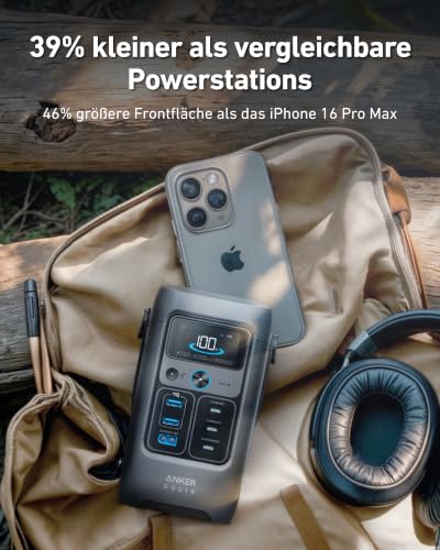 Anker SOLIX C200 DC Portable Power Station, 192Wh, 200W, Outdoor Camping - style: Anker SOLIX C200 DC