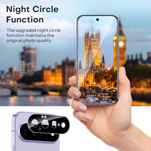 OMOTON 3+2 Pack for Google Pixel 11 Screen Protector 6.3-inch - size: Pixel 11-6.3 inch