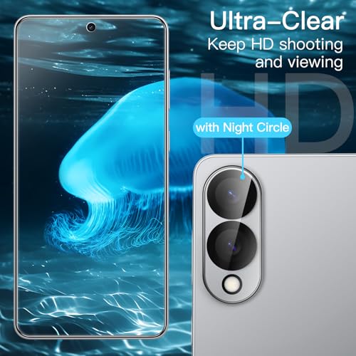 JETech Screen Protector for Galaxy S25 Edge, 2+2 Pack - size: Galaxy S25 Edge