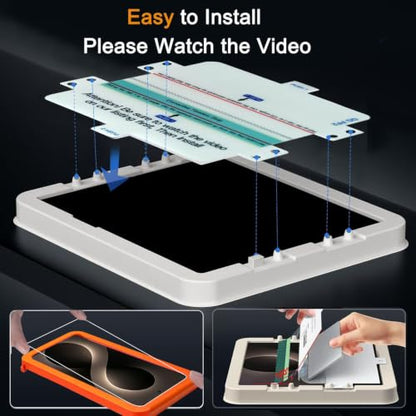 Ferilinso Screen Protector for Samsung Galaxy Z Fold 8, Tempered Glass Back - size: Samsung Z Fold 8 7.6IN