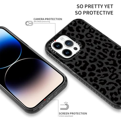 2 Pack Clear Cases for iPhone 13 Pro Max, Clear with Cute Coquette Fashion Leopard Cheetah Print Patterns, Shockproof Protection, Silicone Soft TPU Hybrid Case - color: Cheetah Print 01, size: iPhone 13 Pro Max