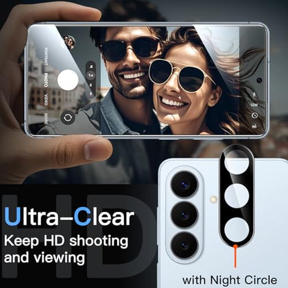 JETech Screen Protector for Samsung Galaxy S26, 2+2 Pack - size: Galaxy S26