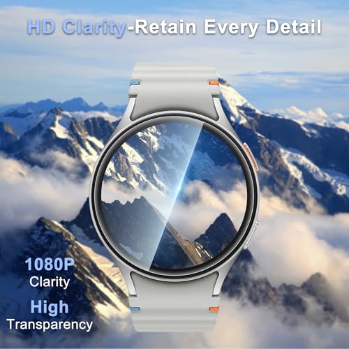 6 Pack for Samsung Galaxy Watch 7/6/5/4/FE Screen Protector 40mm | HD Tempered Glass Protective Film, Anti Scratch, Bubble Free, Touch Sensitive, Anti Fingerprint - size: For Galaxy Watch 7/6/5/4/FE 40mm 1.57 Inch