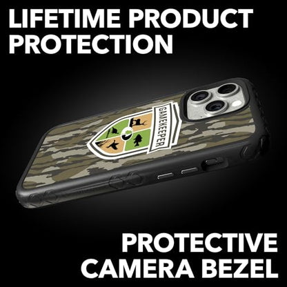 Mossy Oak | Gamekeeper | Dual-Layer Case in Onyx Black Designed for iPhone 13 Pro Shock & Drop Proof - Durable | As Seen on Shark Tank - color: GAMEKEEPER | Onyx Black, size: Apple iPhone 13 Pro