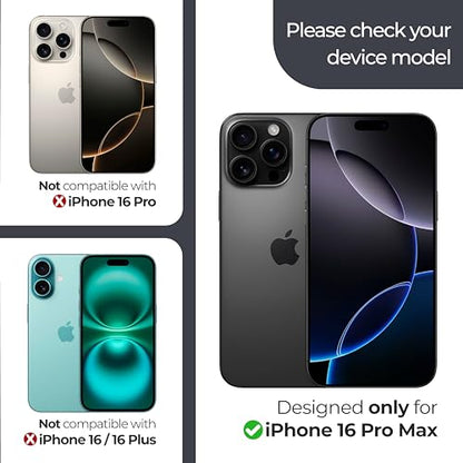 ArmorSuit 2 Pack Screen Protector for iPhone 16 Pro Max MilitaryShield Max Coverage HD Clear Film - Made in USA - size: iPhone 16 Pro Max 6.9" Max Coverage
