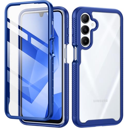 seacosmo Designed for Samsung Galaxy A17 A16 5G Phone Case, Full Body Shockproof Cover, with Built-in Screen Protector Slim Fit Protective Case for Galaxy A17 A16, Blue - color: Blue, size: Samsung Galaxy A17/A16