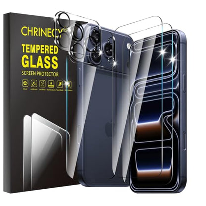 2+1+2 Pack Screen Protector for iPhone 17 Pro - size: 17 Pro