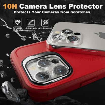 Follaroma for iPhone 16 Pro Case,Magnetic,Heavy Duty Case,6.3'',Red - color: Red, size: iPhone 16 Pro 6.3''