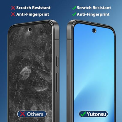 2 Pack Tempered Glass Screen Protector for Google Pixel 9a 6.3-Inch - size: Google Pixel 9a 6.3-inch
