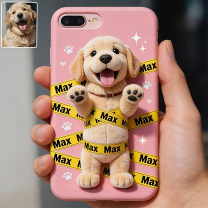 Custom Any Photo - Personalized Dog Full Print Phone Case Cute Pet Portrait Cell Phone Cover Aesthetic Animal Present Multicolor