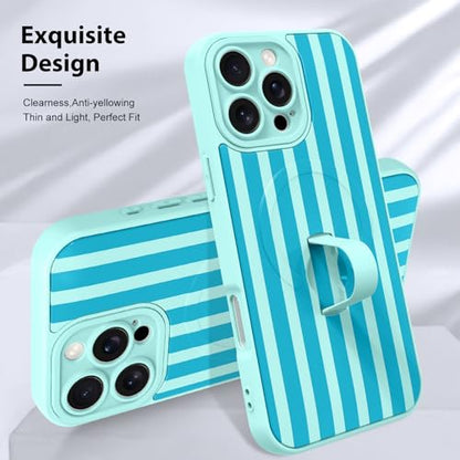 KANGHAR Compatible with iPhone 16 Pro Case Stripes -Blue - color: Blue-Stripes, size: iPhone 16 Pro