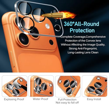 ivoler Camera Lens Protector for iPhone 17 Pro Max 6.9", 4-Pack - size: iPhone 17 Pro Max 6.9''