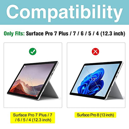 ProCase Privacy Screen Protector for 12.3" Surface Pro 7+/7/6/5/4 - size: 12.3" Surface Pro 7+/7/6/5/4