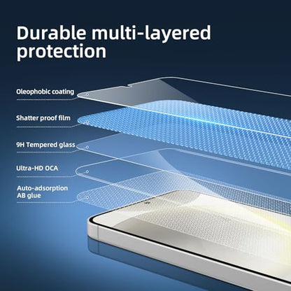 NEW'C for Samsung Galaxy S25+ (S25 Plus)/Galaxy S25 Edge Screen Protector - size: S25+ 6.7 inches