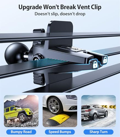 VICSEED for MagSafe Car Mount [Strongest Magnet Power] Car Phone Holder - color: Blue