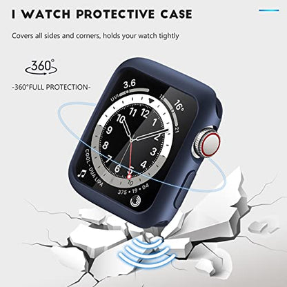 16 Pieces Soft TPU Protective Watch Case Anti-Scratch Silicone Protector Soft Flexible TPU Thin Lightweight Bumper Cover for Smartwatch Series(45 mm) - size: 45 mm