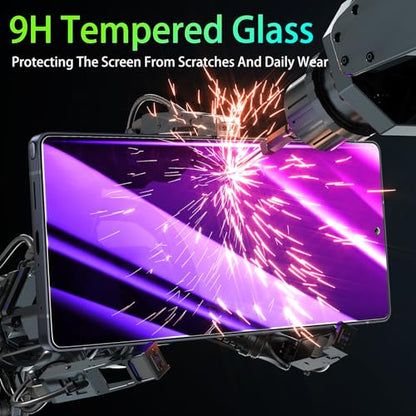 Pokolan Purple Privacy Screen Protector for Samsung Galaxy S25 Ultra - size: Galaxy S25 Ultra