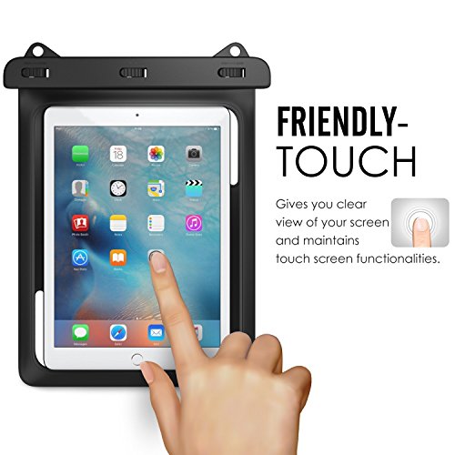 AICase Universal iPad Waterproof, Dry Bag Pouch for iPad Pro 10.5, New iPad 9.7 2017/2018, iPad Pro 9.7, iPad Air/Air 2, Tablets up to 11.5 Inch (Blue) - color: Blue for tablets up to 11.5 inch