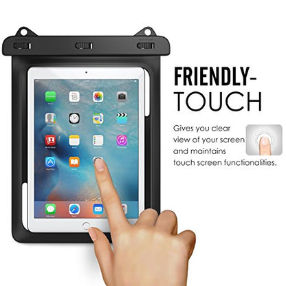 AICase Universal iPad Waterproof, Dry Bag Pouch for iPad Pro 10.5, New iPad 9.7 2017/2018, iPad Pro 9.7, iPad Air/Air 2, Tablets up to 11.5 Inch (Blue) - color: Blue for tablets up to 11.5 inch