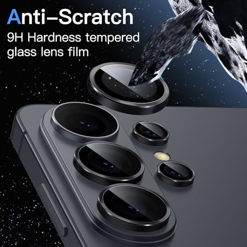 JETech Camera Lens Protector for Samsung Galaxy S26 Ultra, Black, 1 Set - size: Galaxy S26 Ultra