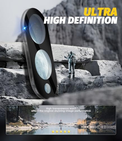 Orzero (4 Pack Camera Lens Protector Compatible for Samsung Galaxy Z Fold 8, Protector de Cámera Tempered Glass 9H Precise Camera Cutouts Anti-Scratch Does Not Affect Night Shots and Flash - size: Samsung Galaxy Z Fold 8