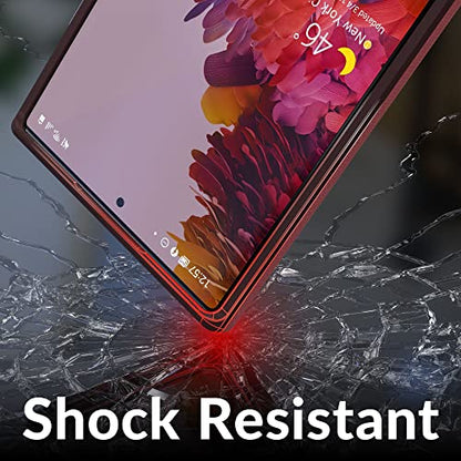 Crave Galaxy S22 Ultra Case, Shockproof Protection Dual Layer Case for Samsung Galaxy S22 Ultra 5G (6.8 inch) - Berry - color: Berry, size: Galaxy S22 Ultra