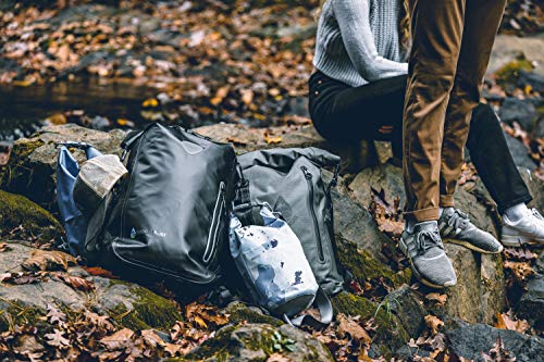 Skog Å Kust DrySak Roll Top Waterproof Bag, 5, 10 & 20 Liter - color: Blue Camo, size: 20 Liter