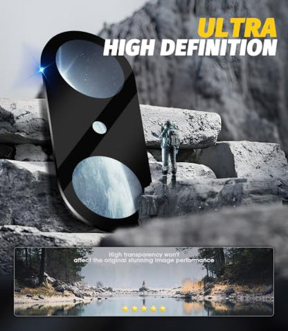 Orzero (3 Pack Camera Lens Protector Compatible for Google Pixel 11 Pro Fold, Protector de Cámera Tempered Glass 9H Precise Camera Cutouts Anti-Scratch Does Not Affect Night Shots and Flash - size: Google Pixel 11 Pro Fold