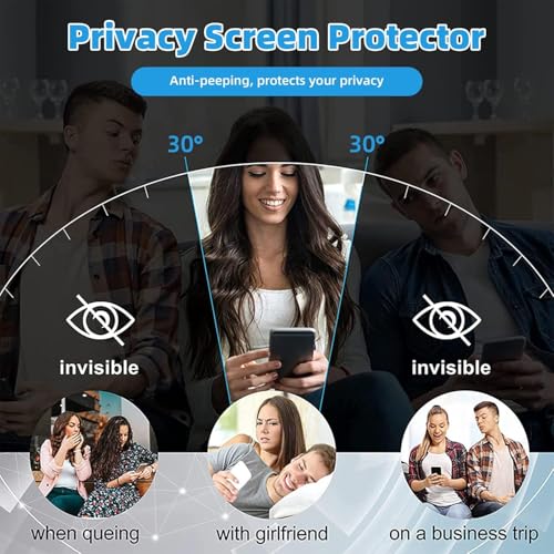 TPU Privacy Screen Protector for Samsung Galaxy S20 FE 6.5", 3 Pack - size: Samsung Galaxy S20 FE
