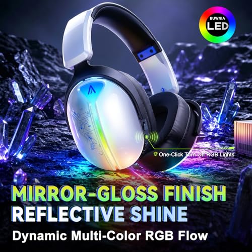 3-in-1 Wireless Gaming Headset, Mirror Gloss, 50mm Drivers, 7.1 Surround