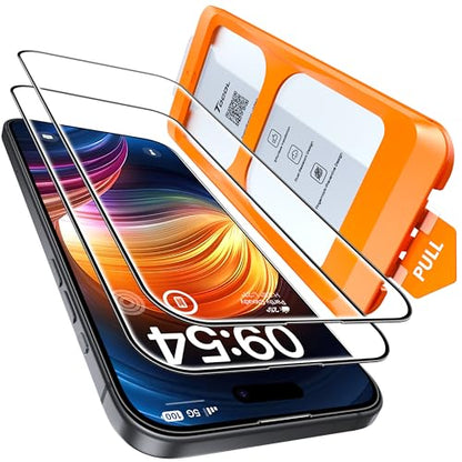 TOCOL for iPhone 15 Screen Protector, Clear - color: Clear