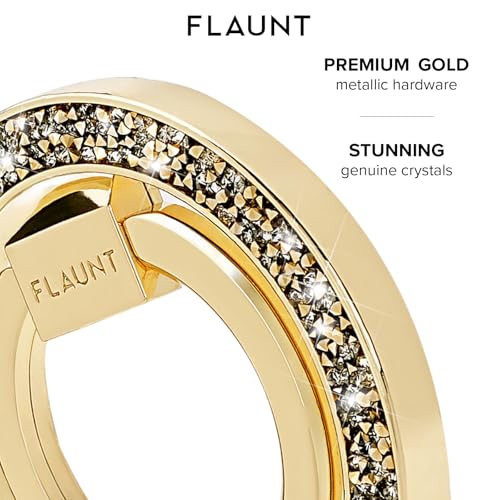 Flaunt MagSafe Phone Ring Holder and Stand - Gold Brilliance - color: Gold Brilliance