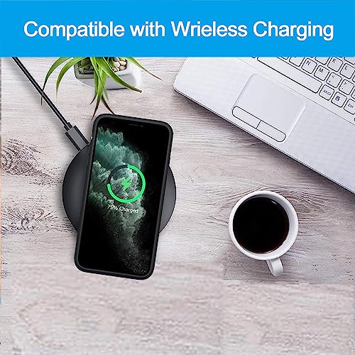 Battery Case for iPhone 11 Pro, Upgraded 10000mAh Battery Pack Rechargeable Charger Case with Carplay Wireless Charging Compatible with iPhone 11 Pro (5.8 inch) External Charging Clip(Black) - size: iPhone 11 Pro