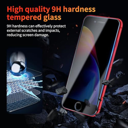 Privacy Screen Protector for iPhone 8 Plus/7 Plus 5.5 Inch 3 Pack, Tempered Glass Film Anti-spy Scratch Resistant 9H Hardness Case Friendly - size: iPhone 8 Plus/7 Plus