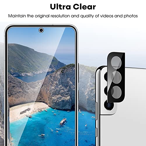 JETech Screen Protector for Samsung Galaxy S22 Plus, 2+2 Pack - size: Galaxy S22 Plus