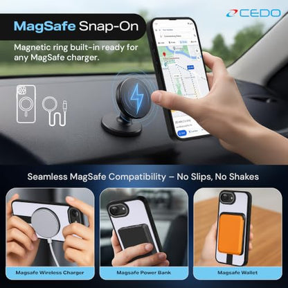 CEDO Magnetic Kickstand Case for iPhone 16e/ Iphone 17e, MagSafe Compatible - size: iPhone 16e/ iPhone 17e