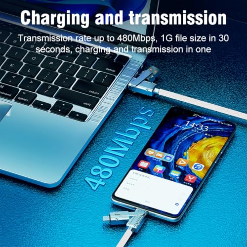 SWLIFL 2 Pack USB C to C Cable 3.3ft-Fast Charger-Chubby Silicone 4 - color: 4 Combinations Blue+White